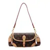 Bolsa Pequena para Mulheres 2026 Novo Estilo Bolsa Quadrada Pequena Estampada Bolsa Transversal Versátil da Moda Bolsa de Ombro para o Trabalho de Grande Capacidade Bolsa Feminina