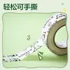 Deli XM567/8 Adesivo Transparente de Pontos Planejador Estudantil de Alto Valor Fita Dupla Face Fita Adesiva de Pontos Apagável para DIY Artesanato