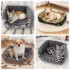 Nido para Mascotas Cuatro Estaciones, Cama para Perros Lavable a Máquina, Adecuado para Perros y Gatos Grandes, Medianos y Pequeños, Colchoneta Cálida para Nido, Cama para Perros, Nido para Gatos, Exclusivamente para Ventas Transfronterizas