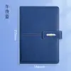 Caderno A5 Ponto Bloco de Notas para Escritório de Negócios Caderno para Reunião Anual Corporativa Conjunto com Caixa de Presente Pode Imprimir Logo