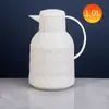 Hervidor térmico estilo nórdico hervidor doméstico gran capacidad interior plateado botella de agua con pastillas hervidor pequeño para dormitorio estudiantil