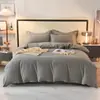 Conjunto de cama de quatro peças, 100% algodão, qualidade A, espessado e escovado para maior conforto, adequado para outono e inverno, atacado e dropshipping disponíveis do fabricante para vendas transfronteiriças