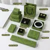 Caja de Empaque para Joyería Morado Lavanda Caja de Regalo para Collar Joyería Anillo Pulsera Tapa Cielo y Tierra Empaque de Regalo Caja de Empaque al por Mayor
