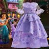 Amazon Europeu e Americano Magic Full House Wave Point Floral Vestido Infantil Meninas Cosplay Cosplay Traje