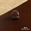 Gatito con Cara de Flor Decoración de Escritorio para Coche Adorno Accesorios DIY Llavero Colgante para Bolsa Accesorios Tridimensionales de Resina