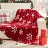 Manta de Flanela Halloween Estampa de Fantasma Laranja Abóbora Manta de Sofá Decoração de Casa de Outono Fabricante Atacado