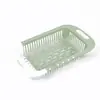 Colador de Cocina Retráctil Transfronterizo Lavabo Doméstico para Lavar Verduras Cesta para Guardar Frutas Estante de Almacenamiento para Fregadero Multifuncional