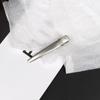 Horquilla de metal con forma de pico de pato plateado en forma de K, nueva y bonita, con flequillo, accesorios para el cabello femenino, maquillaje, horquilla rota para la frente, pinza sencilla para la cabeza.