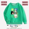 Suéter de Otoño e Invierno para Niños y Niñas con Forro Polar 2022 Nuevo Sudadera con Capucha Infantil de Sonic de Celebridad de Internet Ropa Cálida Elegante