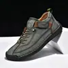 Zapatos de Mujer Cosidos a Mano Transfronterizos, Zapatos de Hombre, Zapatos de Pareja, Zapatos Planos de Otoño e Invierno, Zapatos Casuales, Botas Martin, ¡Wow!