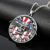 Comercio Exterior Transfronterizo Banda de Heavy Metal Punk Rock Europea y Americana Collar Periférico Llavero Personalizado Colgante Regalo Fan