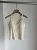 Regata Esportiva Casual Estilo Coreano Nova de Verão com Sutiã Embutido para Mulheres, Color Block, Alças Finas, Pode Ser Usada por Fora, Design nas Costas