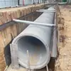 Tubo de Cimento Concreto Esgoto de Grande Diâmetro Aço Reforçado Pré-fabricado Produto Acabado Norma Nacional Grau 2 Poço de Esgoto Redondo Diâmetro Externo