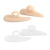 Separador de Dedos de Silicona Spot Sebs Almohadilla para Dedos de Pie de Agujero Único Doblez de Dedo del Pie Almohadilla Ortopédica Dispositivo de Cuidado de los Dedos del Pie