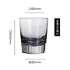 Copa de Vino de Whisky ins Vaso Creativo Colorido Copa de Alto Valor de Color Vaso Colorido Fondo Grueso Vaso de Agua Vaso de Agua de Celebridad de Internet