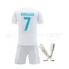 Kit de Casa y Segunda Equipación de Visitante del Barcelona 20-21 Número 10 Messi para Adultos y Niños Conjunto de Uniforme de Fútbol Retro Versión Fan