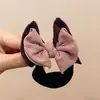 Goma para el pelo simple de satén estilo coreano para mujer, sujetador antideslizante para coleta alta, cuerda de pelo colorida, accesorio para el pelo elástico