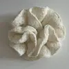 Goma para el pelo tipo scrunchie hueca de estilo francés para mujer, adecuada para coletas y moños, banda elegante para el pelo de principios de primavera