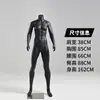 Loja de roupas acessórios para modelo de esporte masculino e feminino manequim de meio corpo manequim de corpo inteiro com músculos manequim