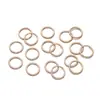 Anéis Abertos DIY Argolas de Laço Único Argolas Planas Anéis de Conexão para Pulseira Colar Acessórios para Brincos Venda por Atacado Acessórios para Joias DIY