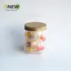 Pote plástico PET 650ml moldado pote para alimentos pote de armazenamento de grau alimentício garrafa transparente para alimentos pote quadrado