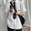 Jaqueta de Terno Estilo College Japonês para Adolescentes Unissex Solta Cool Primavera e Outono Tendência