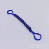 Cuerda de Resorte de Plástico Cuerda de Resorte Eva Macarrón Juguete Educativo Cuerda para Colgar Bola de Azotar Bola Brillante Cadena Retráctil