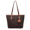 Bolso Tote Universitario Nuevo Estilo Invierno, Aspecto de Alta Calidad, Moderno, Bolso de Hombro Casual, Gran Capacidad para Mujer