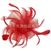 Venda Quente no Etsy Flor de Cabeça para Noiva Acessórios de Cabelo com Renda Broche Presilha Acessórios de Cabelo de Uso Duplo Adorno de Cabeça Retrô Adorno de Cabeça para Festa de Performance
