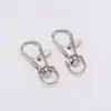 Fecho de Cão em Liga de Zinco de Vários Tamanhos Acessórios de Chaveiro de Metal Acessórios de Ferragens DIY Acessórios para Artigos de Couro Bagagem Gancho Giratório