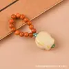 Piedra de olivo tejida a mano con cuentas de bodhi Accesorios DIY para pulseras, manualidades con cuentas, artículos decorativos y cuentas colgantes