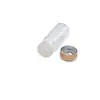 Fornecido Diretamente pelo Fabricante, Frascos Tubo Transparentes de 10ml com Tampas Banhadas a Ouro e Rolhas de Silicone Podem Ser Usados para Armazenar Pó Liofilizado, Líquido Original e Óleos Medicinais