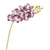 Mini orquídea Phalaenopsis de 8 cabezas con forma de mariposa, ideal para bodas, recuerdos, ropa y accesorios. Flores falsas.