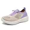 Sapatos Femininos 2026 Primavera e Verão Novo Estilo Versátil Confortáveis Não Cansativos Antiderrapantes Resistentes ao Desgaste Sapatos de Salto Único Respiráveis Sola Macia Cadarço Sapatos Femininos