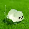 Creativos Luminosos Transfronterizos Lindos Animalitos Botella Ecológica Accesorios de Decoración DIY Micro Paisaje Pequeños Adornos
