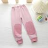 Rodilleras Térmicas para Niños Pantalones Cálidos Otoño e Invierno Rayados Doble Capa Engrosados para Niños Mayores Niños y Niñas Esencial para Uniforme Escolar