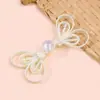 Botões de Sapo Qipao Novo Estilo Chinês Botões Tecidos à Mão Botões de Borboleta Flor Cristal Pérola Botões Decorativos Hanfu Traje Tang