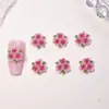 Decorações Populares Sanshenghua para Unhas Acessórios Pequenos de Resina Flor DIY Brincos Presilhas de Cabelo Acessórios 3D Usáveis para Unhas