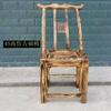 Silla de pino vintage de pies silla de comedor rural de madera maciza silla de restaurante de granja para niños silla de mahjong silla de casa con respaldo