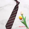 Punto de Fábrica 8cm hombres banquete de negocios vestido novio camisa raya varios patrones corbata