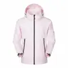 Traje de Duas Peças Quente e Impermeável para Exterior com Capuz Três em Um com Forro Removível Estilo Casal Roupa de Montanhismo de Inverno