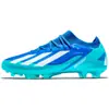 Tênis de Futebol Novos Transfronteiriços de Cano Alto Messi para Jovens e Adultos Tênis de Treino Espinhos Longos Sapatos Esportivos Antiderrapantes Atacado