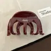 Pinza de garra grande versátil coreana para cabello grueso, pinza de tiburón para mujer, pasador elegante y moderno para recogidos