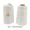 Luz de Cera Pagode Linha de Cera Amarrando Bolsa de Arquivo Fio de Algodão Corda Amarrando Fio de Cera Algodão e Linho Fio de Amarrar Jinhuaxing