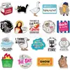 Explosiones Transfronterizas Bolsa de Expresión de Animales Linda y Divertida Pegatina de Dibujos Animados para Refrigerador para Decoración de Texto en el Hogar y la Oficina