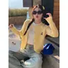 Chaqueta de punto tipo cárdigan para mujer, Otoño e Invierno, Suéter trenzado 2025, Nuevo estilo universitario, Top suave y relajado
