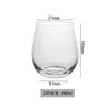 Taza en Forma de Huevo Spirits Whisky Restaurante Occidental Taza de Agua Taza de Desayuno Bebida Vaso de Jugo de Frutas Hogar Personalizable LOGOTIPO