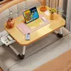 Mesita de noche, mesa plegable, escritorio para estudiantes, escritorio de dormitorio, soporte para portátil, escritorio de oficina, escritorio para perezosos