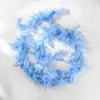 En stock transfronterizo 40g tiras de plumas pavo bufanda de plumas bola decoración de festival tiras de plumas DIY 2 metros