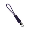 Moldeado por Inyección de PVC Tirador de Cremallera Desmontable Ropa Bolsas Accesorios de Cabeza de Cremallera Cordón de Cremallera Cabeza Tiradora Diseño Desmontable